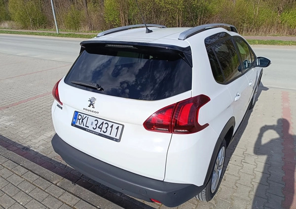 Peugeot 2008 cena 49600 przebieg: 206000, rok produkcji 2019 z Jutrosin małe 436